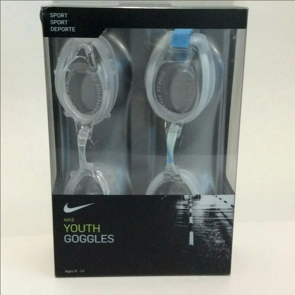 Nike Youth Goggles Sport Swimming Anti-Fog UV